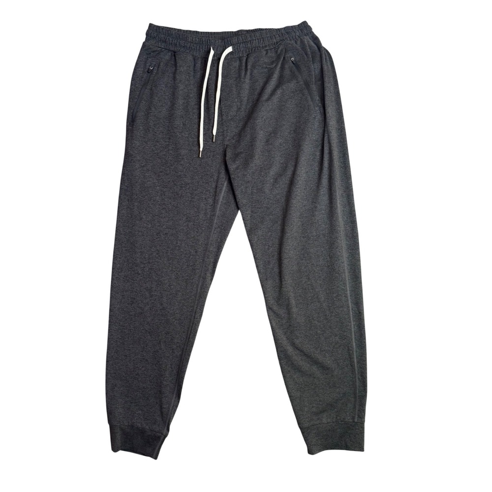 Vuori Ponto Performance Jogger Mens XXL Charcoal Heather Grey V438 DreamKnit